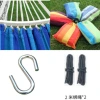 Wholesale of leisure outdoor hammocks, adult thickened canvas hammocks, camping outdoor camping supplies, swings, outdoor hanging chairs Specification image
